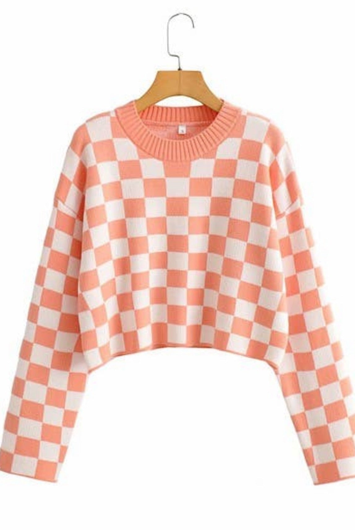 Reality Check Cropped Sweater