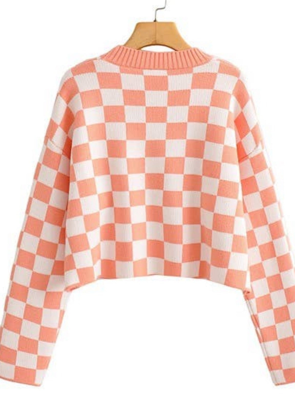 Reality Check Cropped Sweater