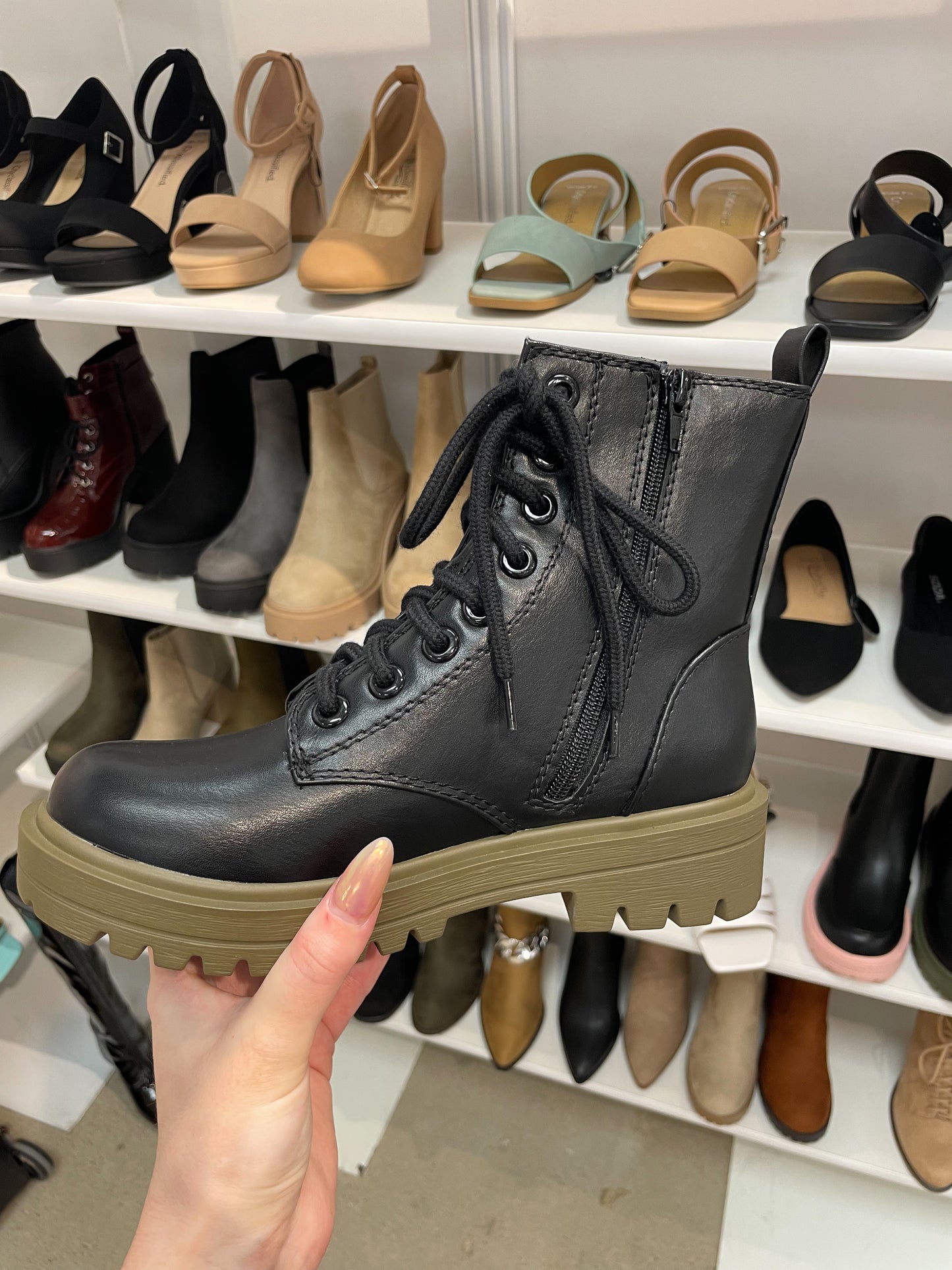 Forest Army Boot