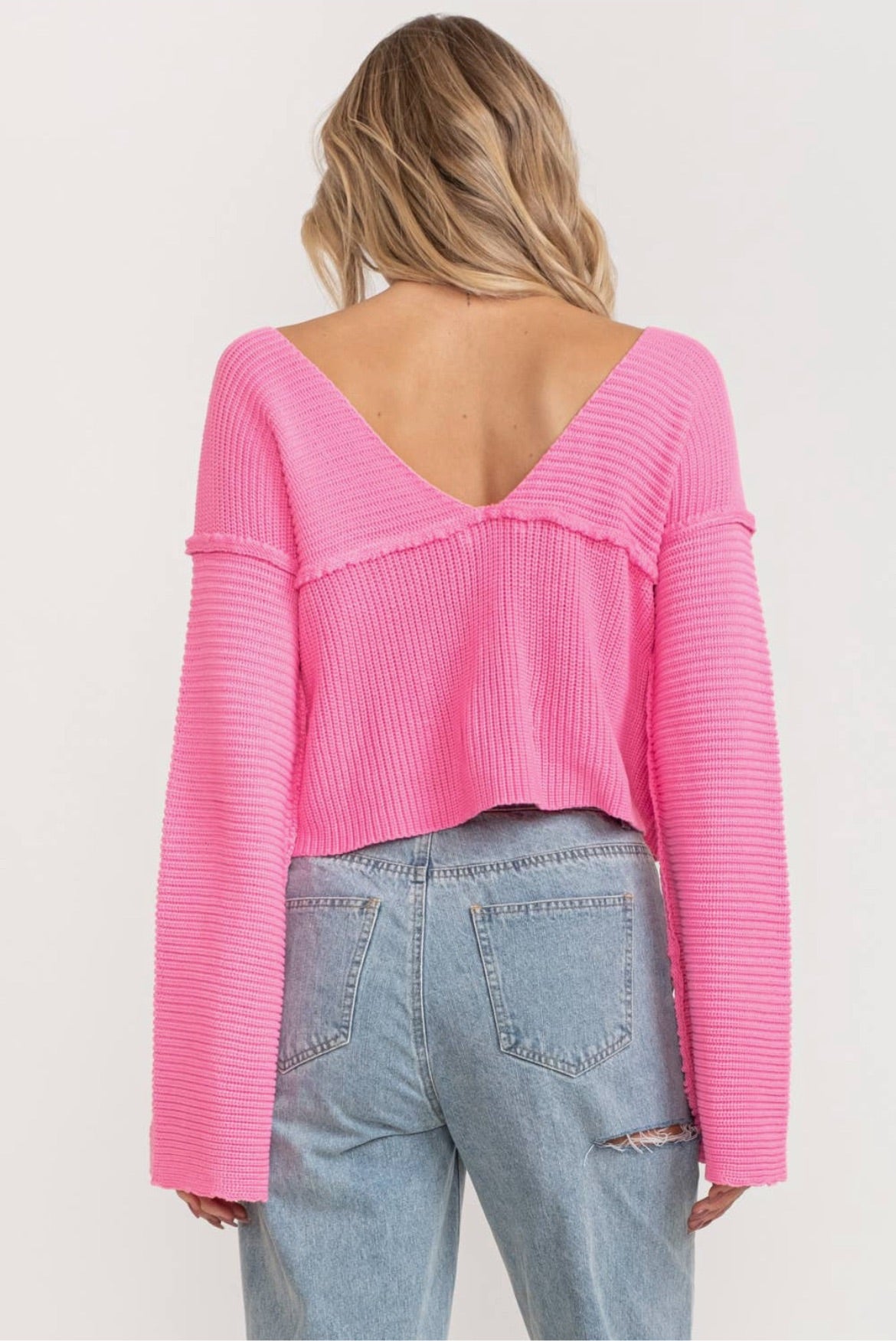 Pretty In Pink Sweater