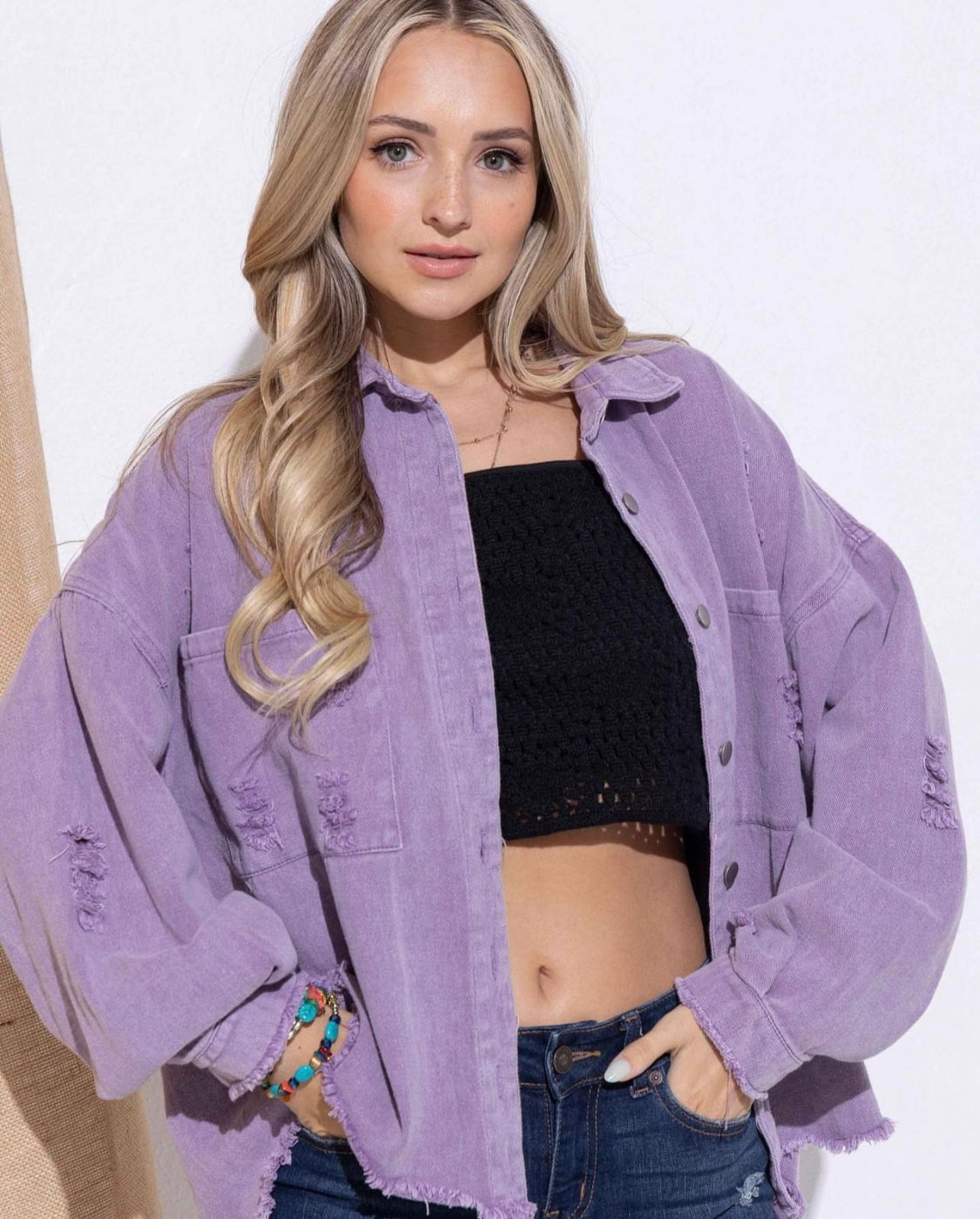 Lavender Dreams Shacket